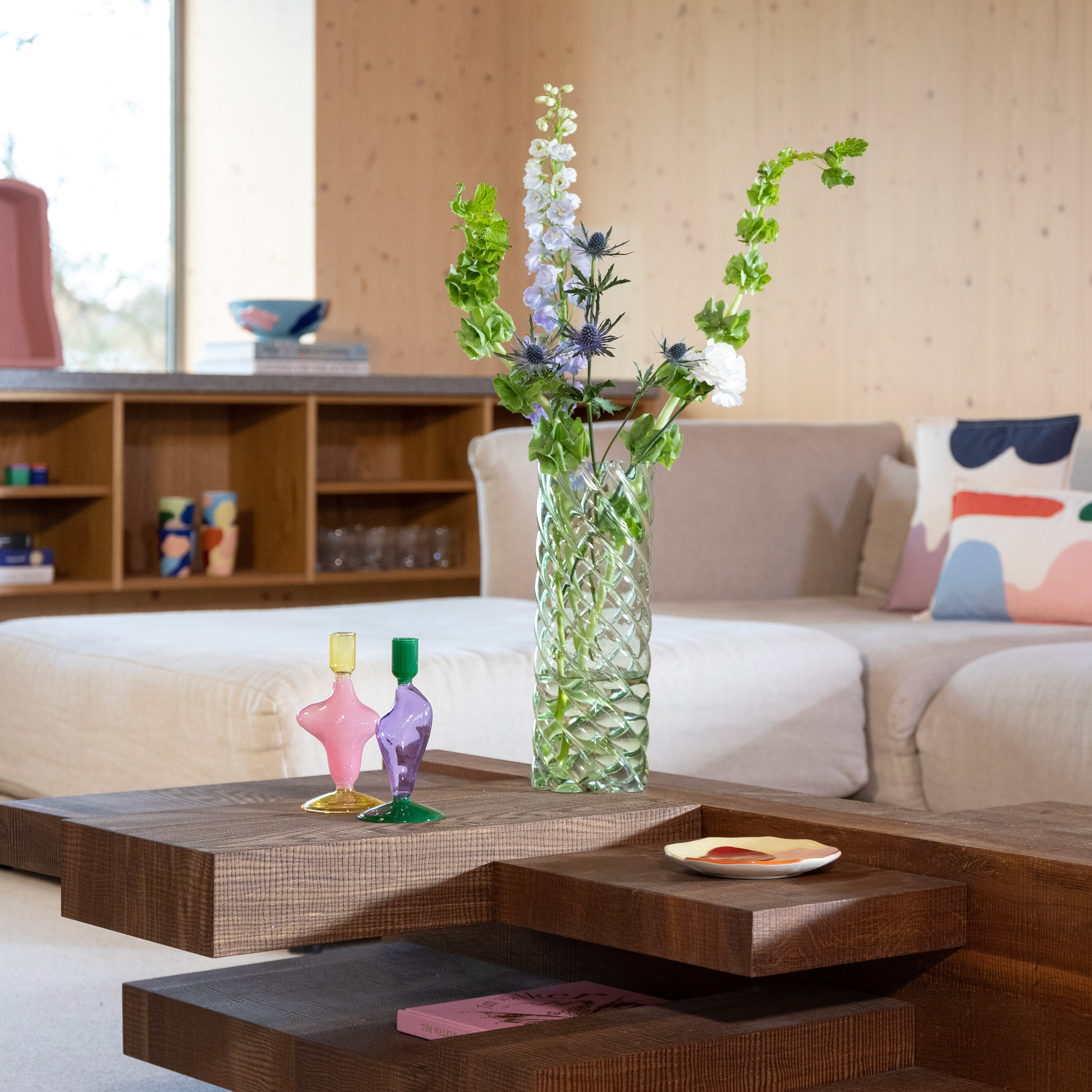 Vase marshmallow green - &k Amsterdam